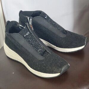 Ryka Echo Ease Women's Navy Sneakers 9W Zip